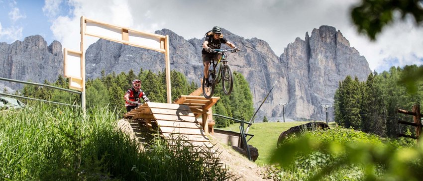 Alpenrose + mountain bike + Val d’Ega = ♥